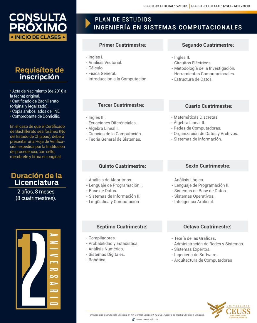 INGENIERÍA-EN-SISTEMAS-COMPUTACIONALES-SEMIESCOLARIZADO INGENIERÍA-EN-SISTEMAS-COMPUTACIONALES-SEMIESCOLARIZADO